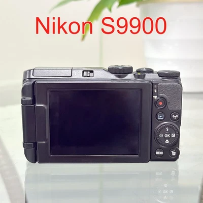 Cámara digital compacta Nikon CoolPix S9900 16 MP Full HD 30x zoom negra 96 % nueva Foto 1 de 4