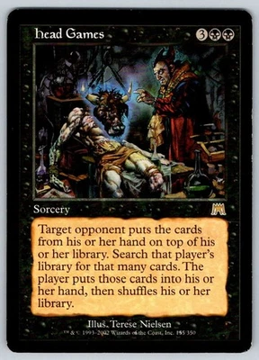 2002 Onslaught head Games1 Rare #155 - Image 1 of 2