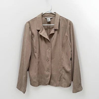 Requirements Women’s Lightweight Blazer, Beige Size XL - Image 1 of 4