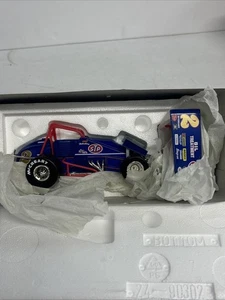 Coche Sprint Andy Hillenburg 1996 STP 1/24 Diecast Dirt Winged Acción #2 Suelto - Imagen 1 de 6