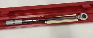 PROTO J6016C1/2" Drive Ratcheting Micrometer Torque Wrench 30-150 ft-lbs NEW - Picture 1 of 11