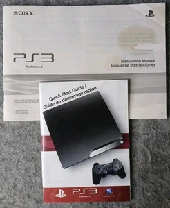Sony PlayStation 3 PS3 Bedienungsanleitung & Kurzanleitung CECH-2101 Posten - Bild 1 von 9