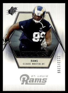 2006 SPx #103 Claude Wroten Rookie SP #d /1299! Rookie RAMS - Picture 1 of 2