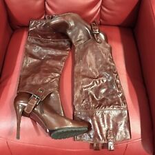 staccato interchangeable 2 In 1 brown knee length & Ankle Boots 8.5