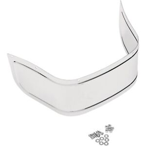 Drag Specialties Front Fender Skirt - Chrome - Smooth 1405-0117