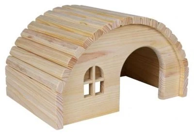 Trixie Wooden House for Mice / Hamsters 19 x 11 x 13 cm - Image 1 of 4