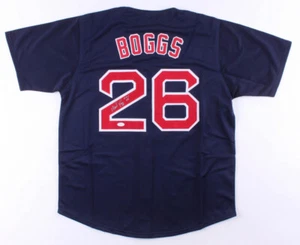Wade Boggs Signed Boston Red Sox Jersey Inscribed "HOF 05" (JSA COA) All Star 3B - Picture 1 of 6