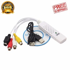 VHS-to-Digital File Converter Express New Portable USB 2.0 Easycap Adapter