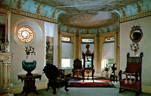 Wilson Castle French Drawing Room Proctor Rutland VT Postcard Unposted Color - Picture 1 of 2