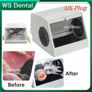 Caja de pulido de molienda dental protectores de lapeado de laboratorio cajas de polvo de chorro de arena - Imagen 1 de 11