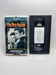FIRE OVER ENGLAND (VHS 1937/85) Raymond Massey, Laurence Olivier, Vivien Leigh - Picture 1 of 6