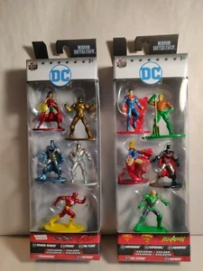 DC Nano Metalfigs 5 Pack Lot of 2 (CosBman995) - Picture 1 of 7