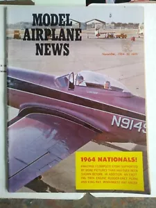 Model Airplane News November 1964 - Picture 1 of 4