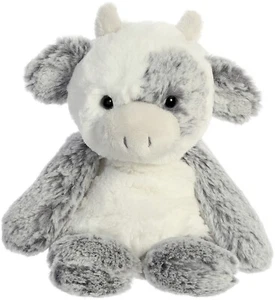 Aurora - Sweet & Softer - 9" Cow Snuggly Stuffed Animal - Picture 1 of 6