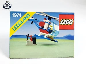 LEGO 1980s Classic Town Flyercracker USA ISTRUZIONI manuale per set 1974 elicottero - Foto 1 di 1