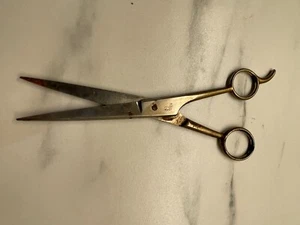 Vintage Foremost Hoffritz. N.Y.  Italy H 8” Barber Scissors - Picture 1 of 7