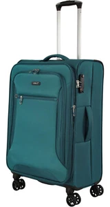 Koffer 68 cm mittlerer Weicher Rollen Stoff Trolley Petrol 85 Liter Bowatex - Bild 1 von 4