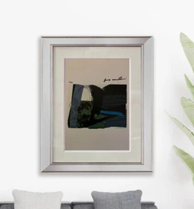 Andy Warhol, Orig. Hand-signed Lithograph + COA & Appraisal of $3,500#. - Picture 1 of 12