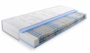 M-Eins 7-Zonen Multi-TFK-Matratze Multitaschenfederkernmatratze 80x200cm H4 - Bild 1 von 2