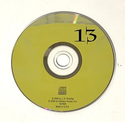 Harry Potter & The Half Blood Prince Audiobook 2005 Replacement CD #13 Only - Image 1 of 4