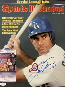 Steve Garvey Signed Dodgers 11x14 Photo *1981 WS Champs JSA AUTHENTICATED - Bild 1 von 2