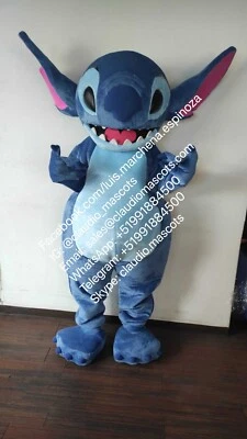 Stitch Mascot Costume mascotte cosplay halloween cartoon Claudio MASCOTS 1 - Image 1 of 4