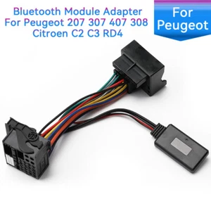 Receptor Bluetooth con cable adaptador Peugeot 207 307 407 308 Citroen C2 RD4 - Imagen 1 de 6