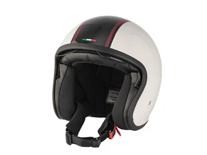 ULTIMATE SPEED® Jethelm, mit Visier, Gr. S (Creme-Schwarz-Bordeaux) - B-Ware - Bild 1 von 5