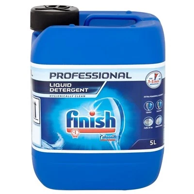 Finish Professional Original Extra Power On Stains Liquid Detergent 1 x 5L - Image 1 of 4