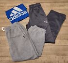 Boys Activewear Adidas Ss T- Shirt Polo Puma Sweatpants 3Pcs Blue/Gray Sz Med 10