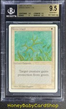 MTG Unlimited Edition 1993 Green Ward BGS 9.5 GEM MINT Old School