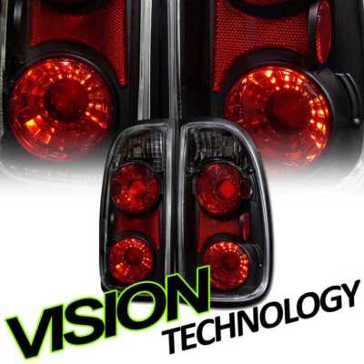 Luces traseras Altezza lentes transparentes negras regular/acceso para Toyota Tundra 00-04 Foto 1 de 2