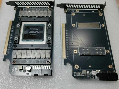 NVIDIA Tesla V100 16GB GPU SXM2 PCIe 3.0x16 Accelerator Card Card+radiator - Image 1 of 4