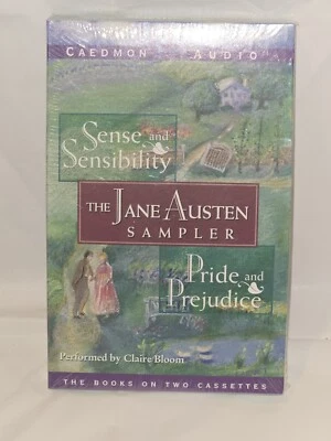 Jane Austen  Cassette Tapes Book On Tape Sense & Sensibility Pride & Prejudice  - Image 1 of 4