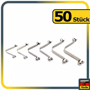 50Stk Ø5-Ø10 Two Button Clip Push Spring Clips für Kajak Paddel Camping DE-Lager - Bild 1 von 6