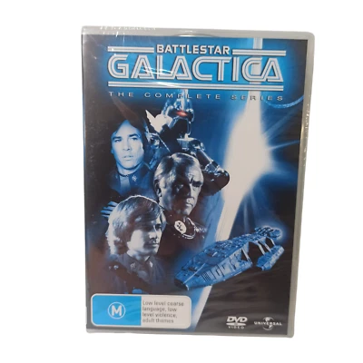 Battlestar Galactica Complete Series DVD Sci-Fi Fantasy Adventure Aliens Battle - Image 1 of 4
