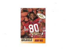 JERRY RICE 1993 STADIUM CLUB (RECORD BREAKER MEMBERS ONLY) *AUTOGRAPH *
