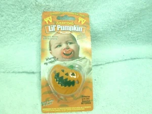 Halloween Pacifier Lil Pumpkin Billy Bob New In Package - Picture 1 of 2