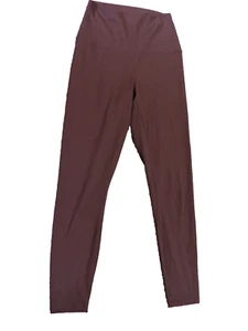 Yogalicious Lux Leggings Women's SZ S Brown Pull On Athletic Fit Stretch W21/L25 - Picture 1 of 4