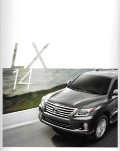 Lexus LX 570 Verkaufsprospekt Katalog 14 US Land Cruiser 2014 - Bild 1 von 1