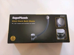 Residuos de baño SupaPlumb Click Clack 1 1/2" para baños y desbordamiento SPW30 - Imagen 1 de 3