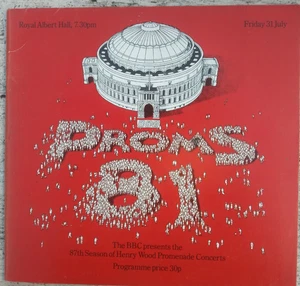 proms 81 Programm 31.07 London Sinfonietta Rattle; Boulez Berg Messiaen - Bild 1 von 2