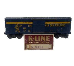 K-Line Spur O K6461 Alaska Railroad Oldtimer Güterwagen - Bild 1 von 10