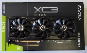 EVGA GeForce RTX 3070 Ti XC3 ULTRA GAMING 8GB GDDR6X Graphics Card - Bild 1 von 10