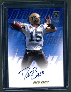 2001 Topps Drew Brees Rookie Certified Auto RC #TA-DB - Picture 1 of 2