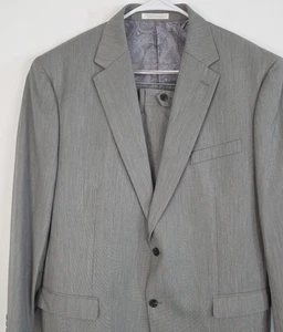 Chaps Ralph Lauren Mens Light Gray Two Button Two Piece Suit, J: 46L, P: 36x32 - Picture 1 of 24