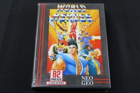 World Heroes 1 (Neo Geo, AES, 1992) in Box - Funky Label