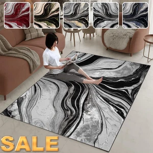 Großflächenteppiche rutschfest Wohnzimmer Flur Läufer Küchenteppiche Fußmatten - Bild 1 von 17