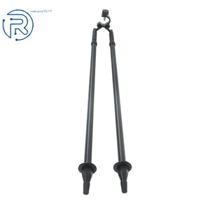 (Black) Thumb Release Bipod for Prism Poles Surveying of Total Station GPS GNSS - Picture 1 of 12
