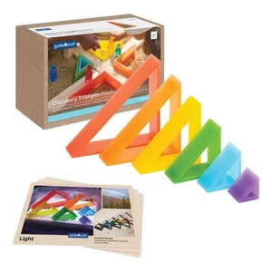 Kaplan Early Learning Discovery Triangoli - Arcobaleno - 6 pezzi - Foto 1 di 7